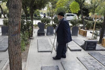  سرقت سنگ قبرهای بهشت زهرا توسط یک سنگ فروش