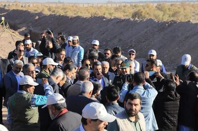  پایان عملیات لوله‌گذاری طرح انتقال آب به شهرهای شمالی استان کرمان