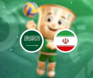  پخش زنده والیبال ایران و عربستان در شبکه ورزش