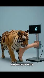  مقایسه قدرت آرواره حیوانات وحشی هنگام گاز گرفتن