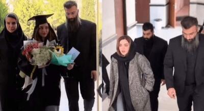  حضور خانم بازیگر در جلسه دفاعیه با بادیگارد! | جهان نیوز