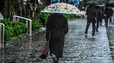  مناطق شمالی تهران بارانی می‌شود