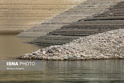  ببینید | سد لتیان در آستانه خشکسالی