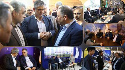  افتتاح نمایشگاه انرژی استان مرکزی؛ بازدید استاندار مرکزی از غرفه پتروشیمی شازند