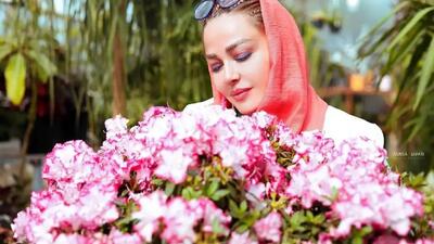  استایل عجیب و جدید بهاره رهنما با ساپورت بدن نما + عکس/ادیت