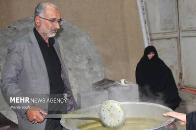  آئین سنتی و مذهبی «سمنوپزان» در بنای تاریخی مقدس زاده ساوه - پارس فوتبال