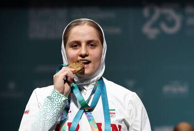  جدول مدال آوران ایران پس از قهرمانی فوتسال و طلای سارا بهمنیار، مهسا بهشتی، فاطمه صادقی و علیرضا معینی - پارس فوتبال