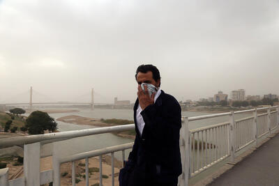  ثبت رکورد بیماران تنفسی در اهواز