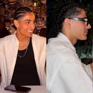  عکس تغییر چهره و استایل تازه محمدجواد حسین‌نژاد با مدل موی جدید