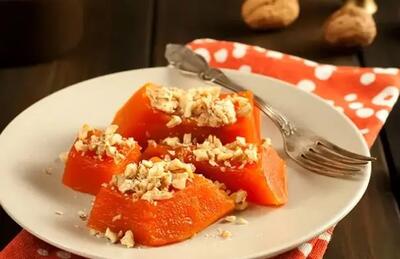  طرز تهیه کدو حلوایی کاراملی؛ دسر خوشمزه پاییزی