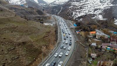  محور کندوان یک طرفه شد