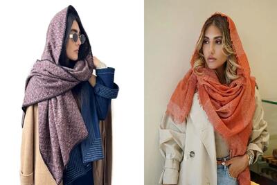  شال های پاییزه جذاب مدل جدید؛ مناسب هر تیپ و سبک و هر سن و سالی