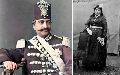  نامه عاشقانه سوگلی حرمسرا به ناصرالدین شاه: خیلی دلم برایت تنگ شده کی برمی‌گردی!