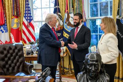  جولانی: فعلا قصد پیوستن به پیمان ابراهیم را نداریم ولی شاید ترامپ بتواند ما را به این توافق برساند! +فیلم