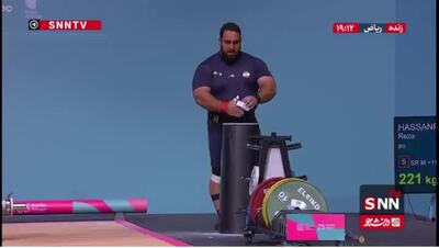  ۲ مدال برنز فوق سنگین بر گردن رضا حسن پور