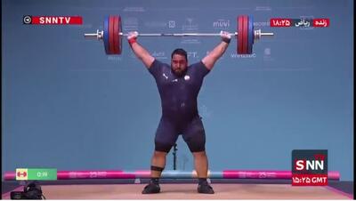  حسن پور در یک‌ضرب چهارم شد