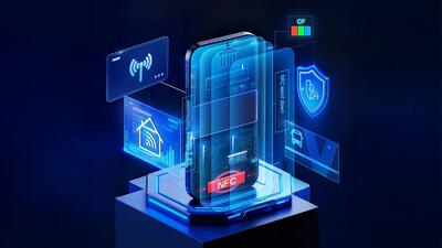  اولین نمایشگر مجهز به NFC داخلی در جهان رونمایی شد