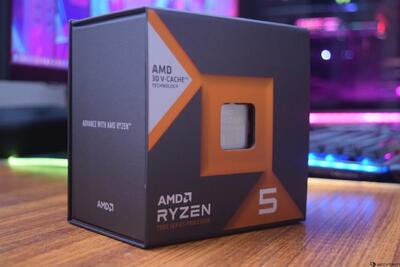  پردازنده Ryzen 5 7500X3D شرکت AMD با قیمت ۲۶۹ دلار عرضه شد