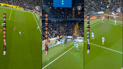  تاثیرگذاری‌تمامی‌بازیکنان‌سیتی‌روی گل هالند