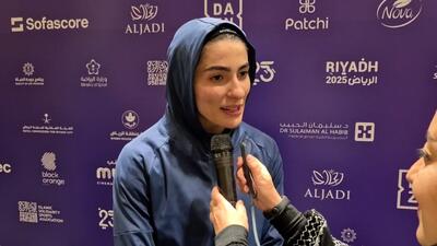  گلشاد نژاد: توانستم با شکست رنکینگ چهار قهرمان شوم