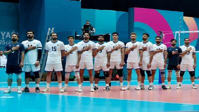  تیم ملی والیبال ایران فینالیست شد