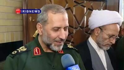  خط و نشان جانشین شهید حاجی زاده برای اسرائیل و آمریکا