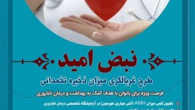  اجرای طرح غربالگری ذخیره تخمدانی بانوان در اردبیل