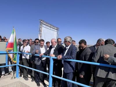  سد انحرافی و کانال انتقال آب نجف‌آباد جیرفت افتتاح شد