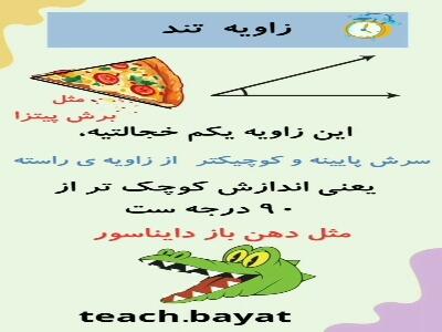  دنیای شگفت انگیز زاویه ها