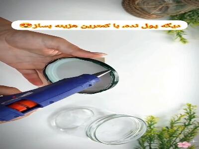  آموزش ساخت جاشمعی شیک