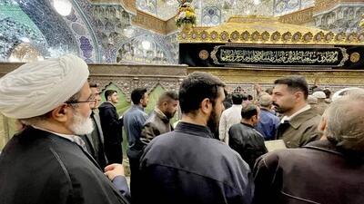  حضور رئیس سازمان قضایی نیروهای مسلح کل کشور در شهرستان کهک قم