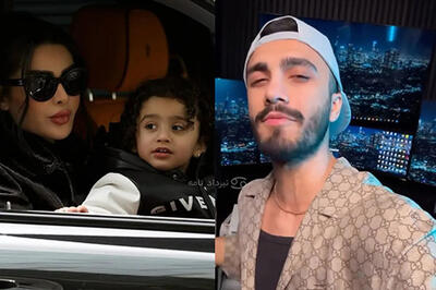  جشن تولد پسر مهراد جم روی صحنه کنسرت!