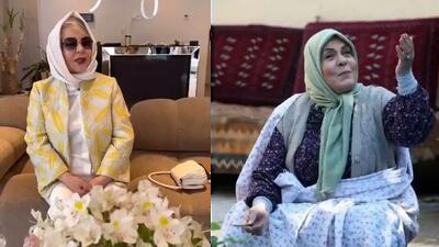  تاریخ وبگردی |تغییر چهره «پوراندخت مهیمن» در نقش سیمین مادر محبوبه سریال کیمیا✨