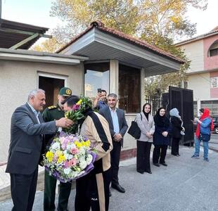  سرمربی گلستانی تیم ملی کاتا ایران مورد استقبال مقامات استانی قرار گرفت