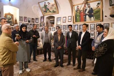  بازدید نماینده یونسکو از موزه میراث پهلوانی زورخانه امیرعرب(ع) بیرجند