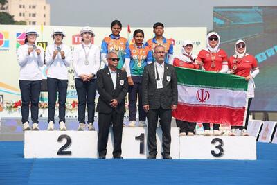  برگزاری مراسم اهدای مدال کامپوند قهرمانی آسیا