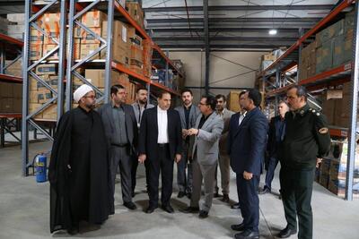  بازدید معاون اجتماعی و پیشگیری از وقوع جرم قوه قضاییه از انبار اموال تملیکی قم