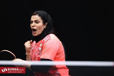  ورزشکار ‌کرمانشاهی به نیمه‌نهایی تنیس روی میز زنان‌ ریاض راه یافت