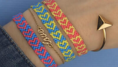  دستبند دوستی چیست؟ + آموزش دستبند دوستی (تصویری و مرحله به مرحله)