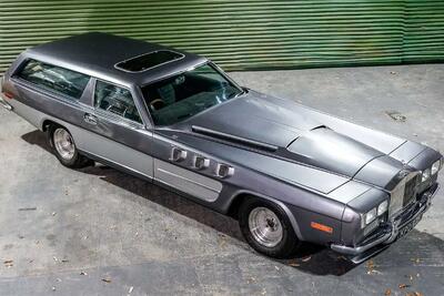  بازگشت هیولا، حراج عجیب‌ترین رولزرویس با موتور ۲۷ لیتری هواپیما!