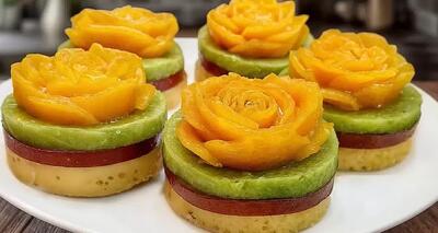  حلوا هل و گردو خانگی، خوشمزه و نرم و لطیف با تزیین جذاب !