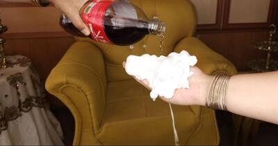  چربی زدایی و رفع بوی بد مبلمان و فرش / فقط قاطیش کن ببین چی میشه ترفند خانه داری