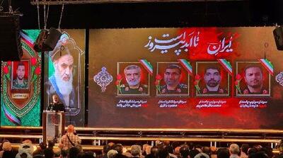  سردار فدوی: همه عالم در جنگ تحمیلی ۱۲ روزه پای کار آمدند اما شکست خوردند