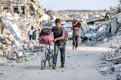  خطر تجزیه در نوار غزه