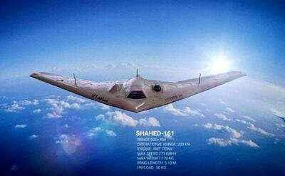  پهپاد ایرانی با فناوری رادارگریز در آسمان/ «شاهد-۱۶۱» نسخه سبک RQ-170 آمریکایی؟