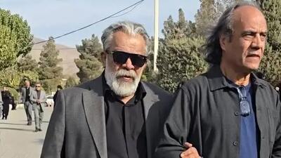  لژنشینان پرحاشیه مراسم تشییع همایون ارشادی؛ چهره‌های مشهور در قاب دوربین!