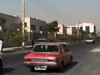  مسابقه تسلا سایبرتراک با پیکان در تهران!