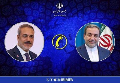  گفتگوی تلفنی عراقچی و فیدان