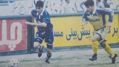  برد استقلال 10 نفره برابر فجرسپاسی/ لیگ آزادگان - سال 1379