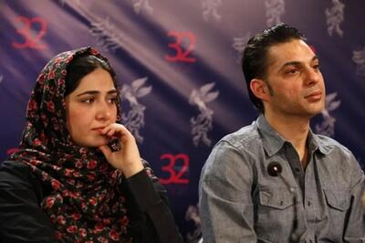  پیغام احساسی پیمان معادی به باران کوثری با قلب آبی+ ویدئو